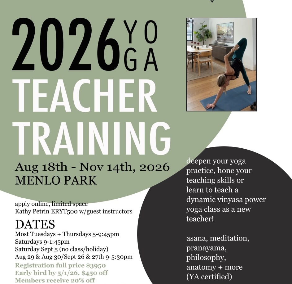 yogarok Teacher Training in Menlo Park, CA